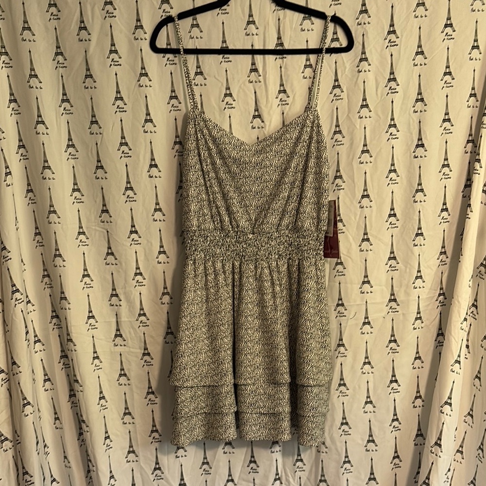 Black and White Women's Dress